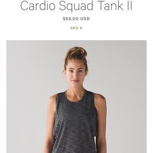 Cardio Squad tank 2- purple